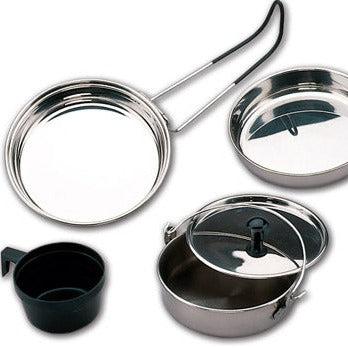 Kits de mess en acier inoxydable