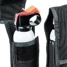 Bear Spray holster for regular sized bear spray canisters a must have for any adventurer a camper for wildlife protection